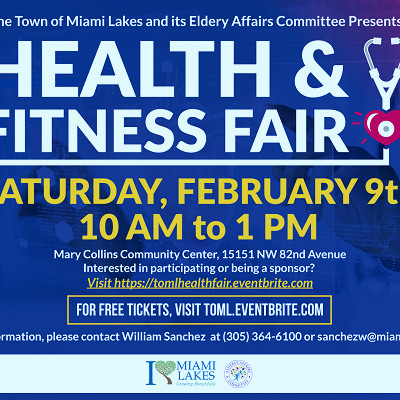 Town of Miami Lakes - Growing Beautifully - Health & Fitness Fair-Special  Events